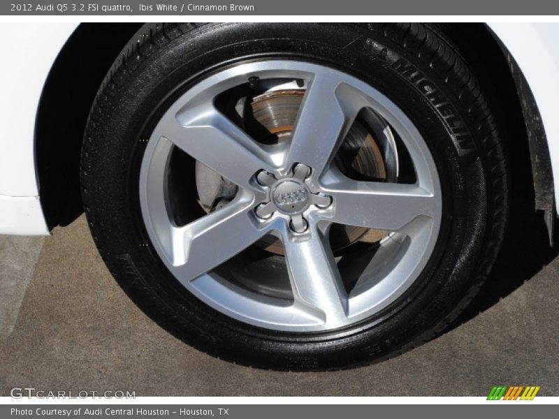 Ibis White / Cinnamon Brown 2012 Audi Q5 3.2 FSI quattro