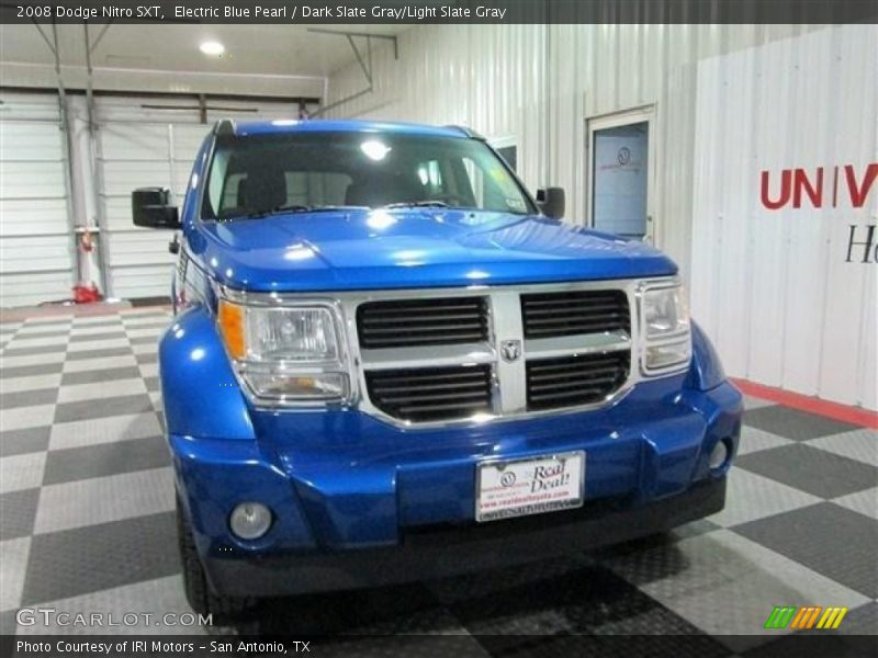 Electric Blue Pearl / Dark Slate Gray/Light Slate Gray 2008 Dodge Nitro SXT