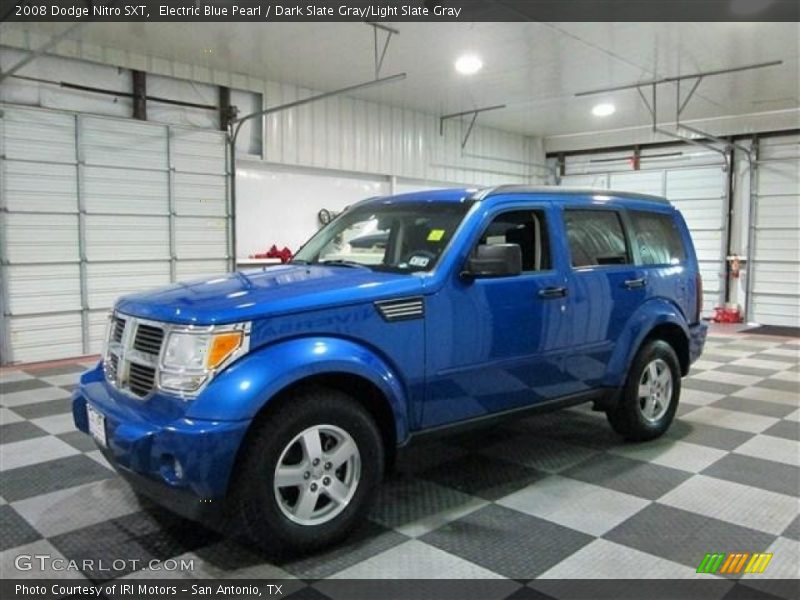Electric Blue Pearl / Dark Slate Gray/Light Slate Gray 2008 Dodge Nitro SXT