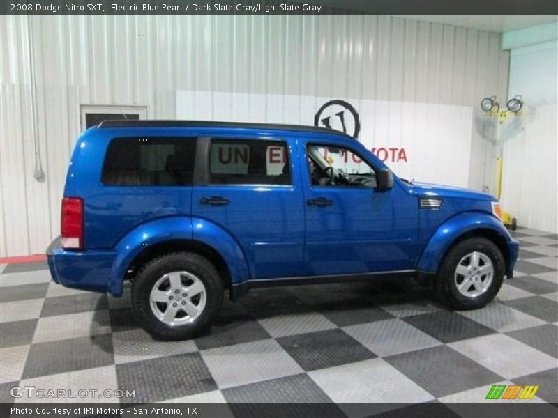 Electric Blue Pearl / Dark Slate Gray/Light Slate Gray 2008 Dodge Nitro SXT