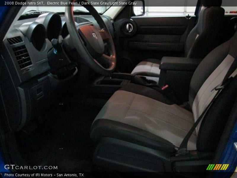 Electric Blue Pearl / Dark Slate Gray/Light Slate Gray 2008 Dodge Nitro SXT