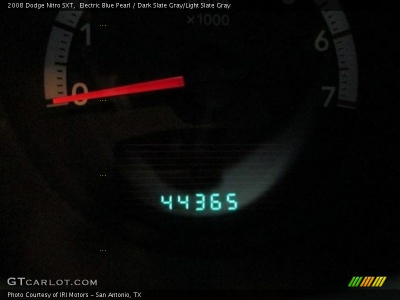 Electric Blue Pearl / Dark Slate Gray/Light Slate Gray 2008 Dodge Nitro SXT