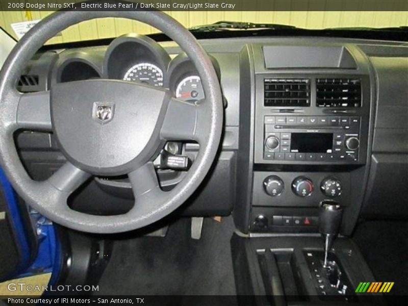 Electric Blue Pearl / Dark Slate Gray/Light Slate Gray 2008 Dodge Nitro SXT