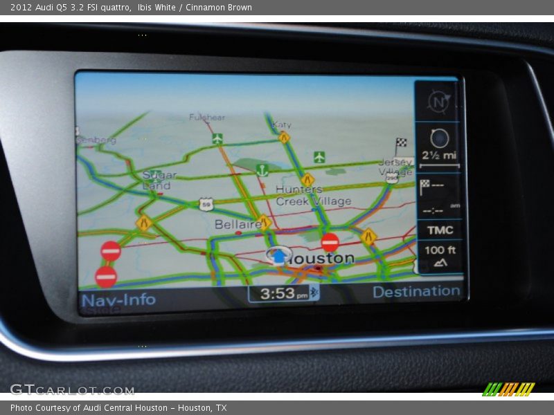 Ibis White / Cinnamon Brown 2012 Audi Q5 3.2 FSI quattro