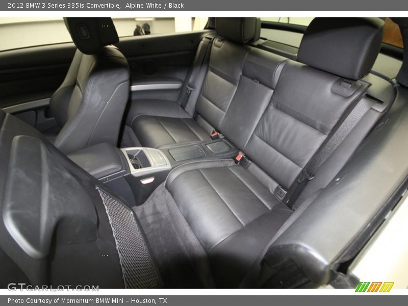 Rear Seat of 2012 3 Series 335is Convertible
