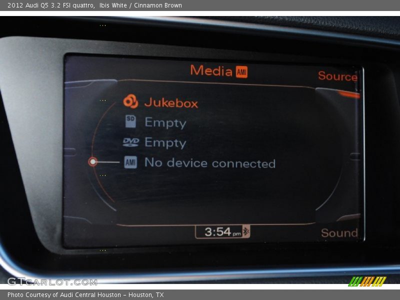 Ibis White / Cinnamon Brown 2012 Audi Q5 3.2 FSI quattro