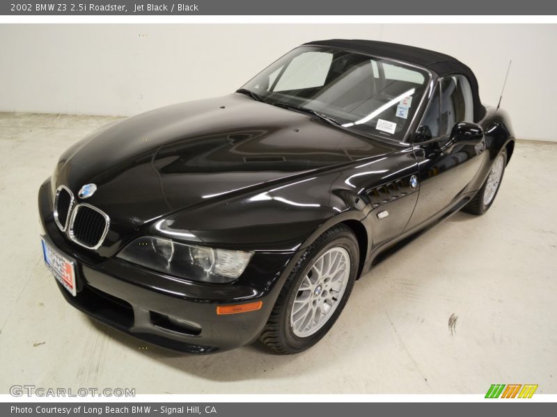 Jet Black / Black 2002 BMW Z3 2.5i Roadster