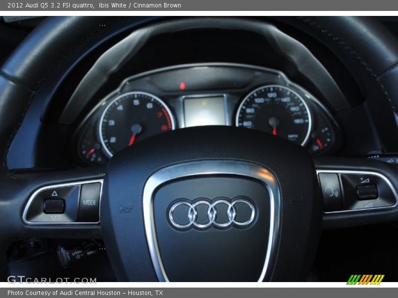Ibis White / Cinnamon Brown 2012 Audi Q5 3.2 FSI quattro