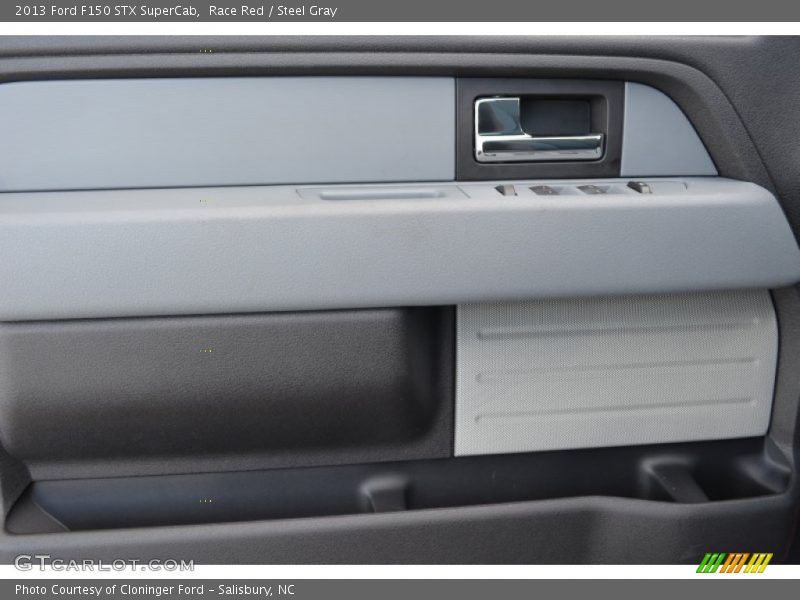 Race Red / Steel Gray 2013 Ford F150 STX SuperCab