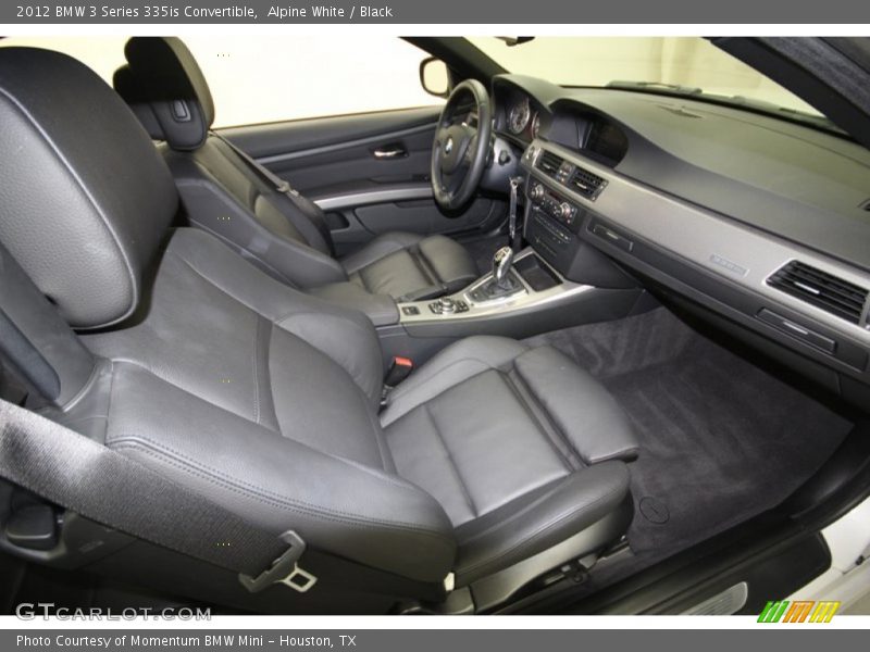  2012 3 Series 335is Convertible Black Interior