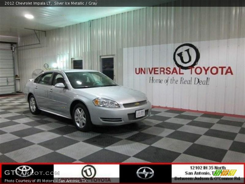 Silver Ice Metallic / Gray 2012 Chevrolet Impala LT
