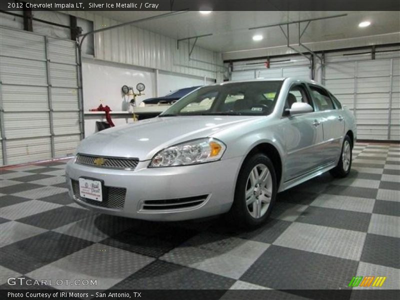 Silver Ice Metallic / Gray 2012 Chevrolet Impala LT