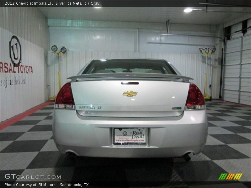 Silver Ice Metallic / Gray 2012 Chevrolet Impala LT