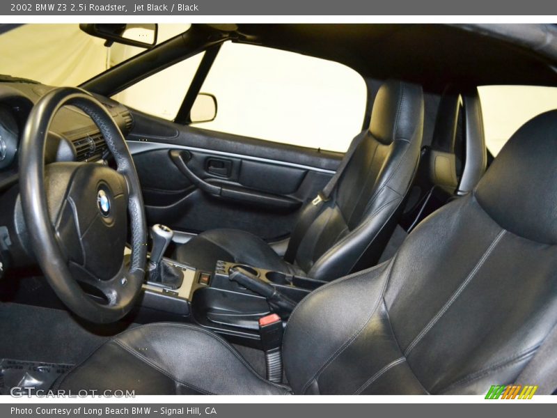Jet Black / Black 2002 BMW Z3 2.5i Roadster