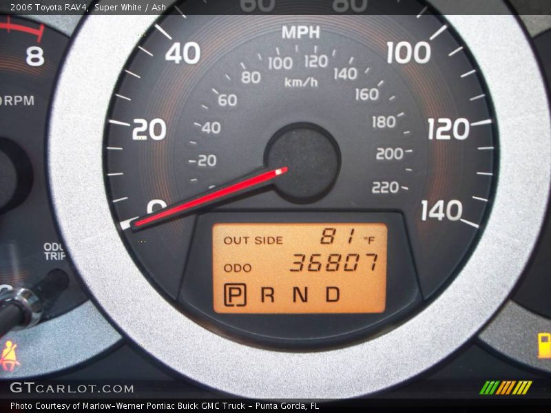 Super White / Ash 2006 Toyota RAV4