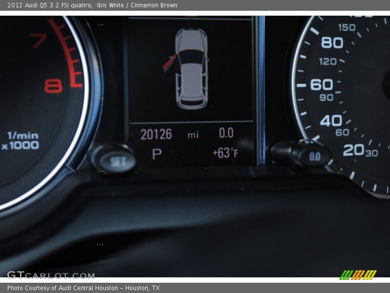 Ibis White / Cinnamon Brown 2012 Audi Q5 3.2 FSI quattro