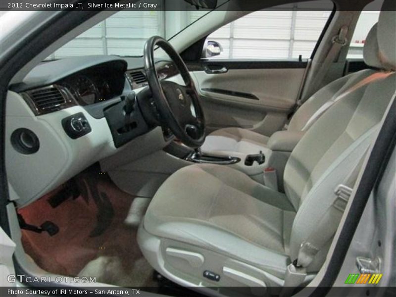 Silver Ice Metallic / Gray 2012 Chevrolet Impala LT