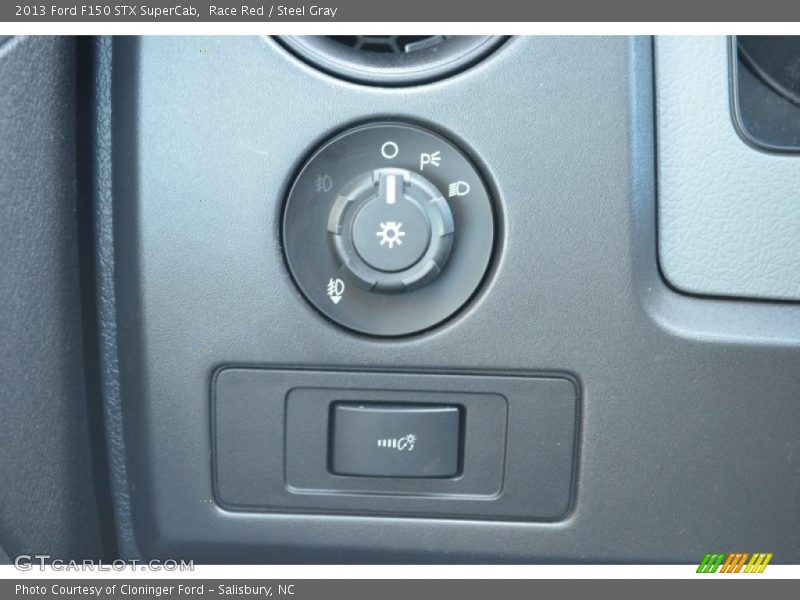 Race Red / Steel Gray 2013 Ford F150 STX SuperCab