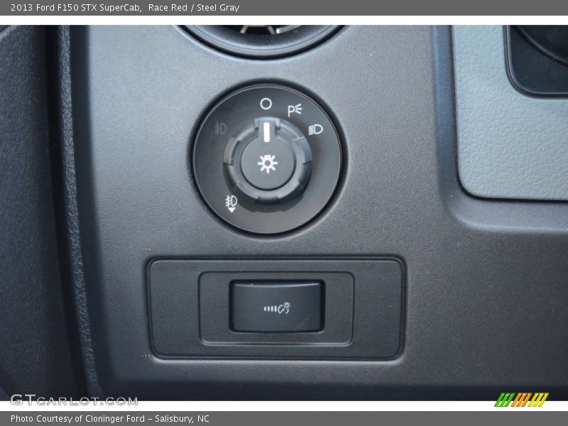 Race Red / Steel Gray 2013 Ford F150 STX SuperCab
