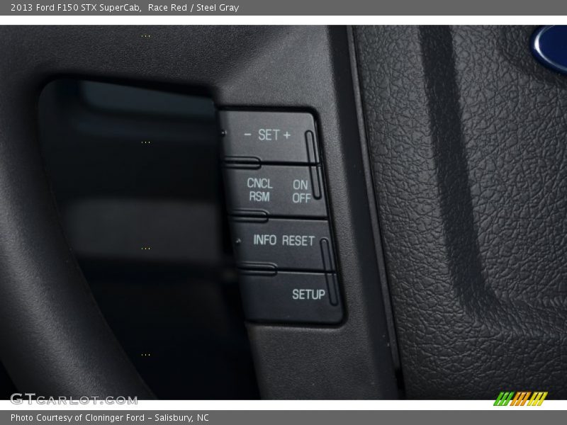 Race Red / Steel Gray 2013 Ford F150 STX SuperCab