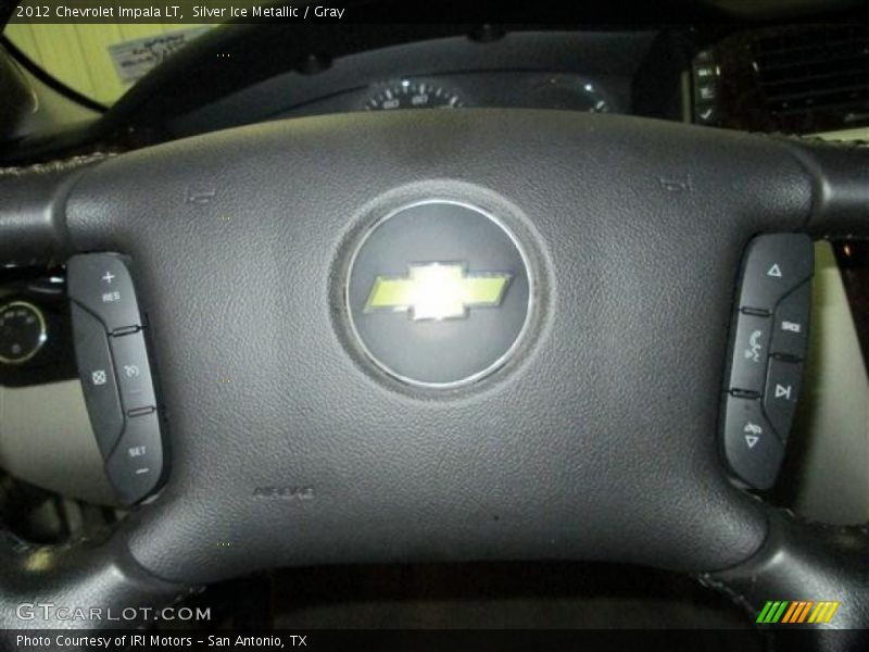Silver Ice Metallic / Gray 2012 Chevrolet Impala LT