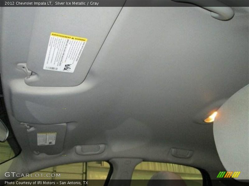 Silver Ice Metallic / Gray 2012 Chevrolet Impala LT