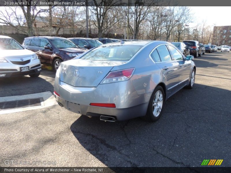 Borealis Blue Pearl / Taupe 2010 Acura TL 3.5