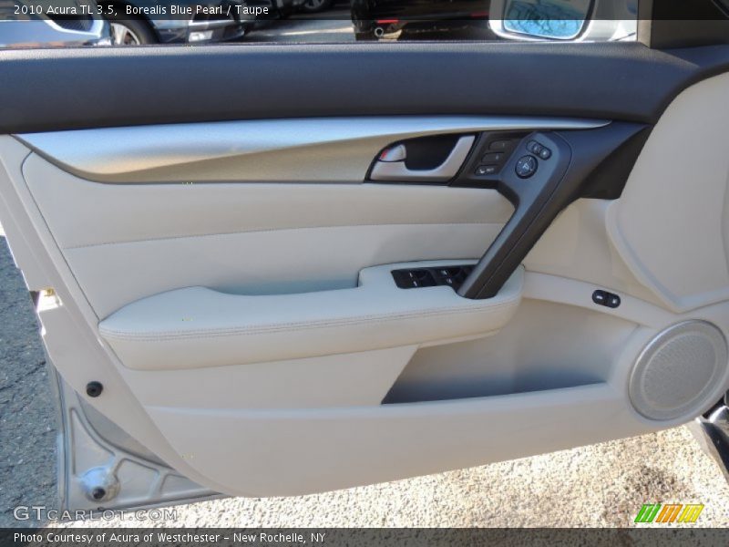 Borealis Blue Pearl / Taupe 2010 Acura TL 3.5