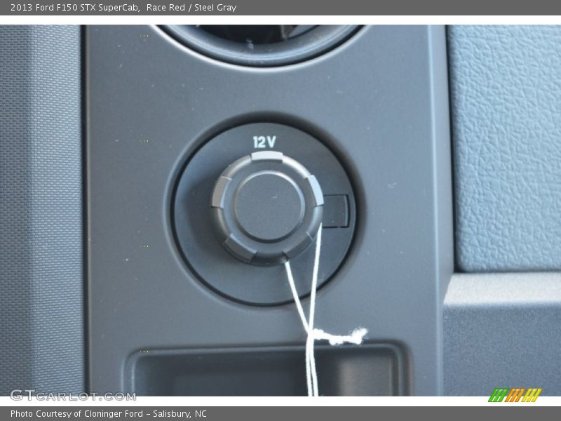 Race Red / Steel Gray 2013 Ford F150 STX SuperCab