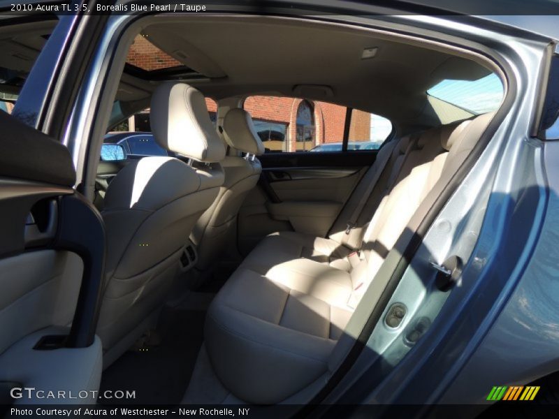 Borealis Blue Pearl / Taupe 2010 Acura TL 3.5