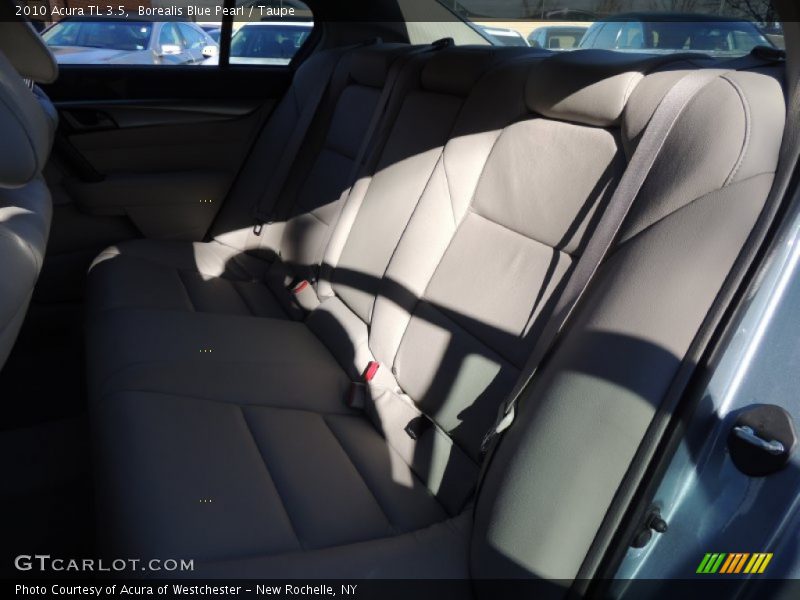 Borealis Blue Pearl / Taupe 2010 Acura TL 3.5
