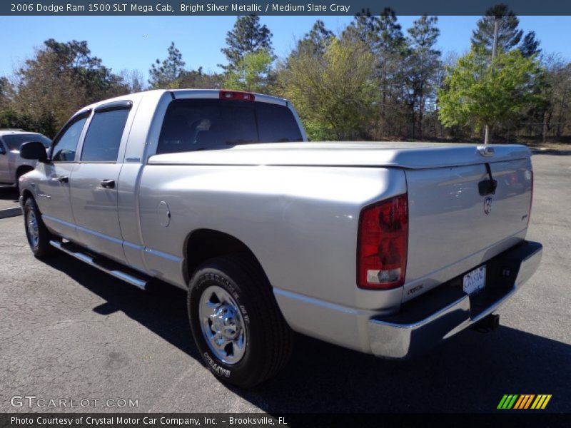 Bright Silver Metallic / Medium Slate Gray 2006 Dodge Ram 1500 SLT Mega Cab