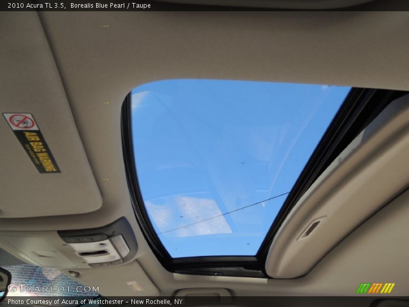 Borealis Blue Pearl / Taupe 2010 Acura TL 3.5