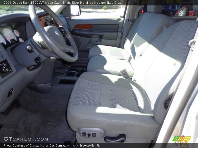 Bright Silver Metallic / Medium Slate Gray 2006 Dodge Ram 1500 SLT Mega Cab