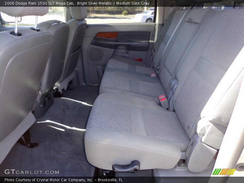 Bright Silver Metallic / Medium Slate Gray 2006 Dodge Ram 1500 SLT Mega Cab