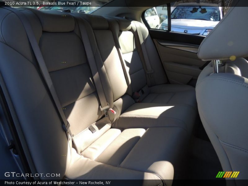Borealis Blue Pearl / Taupe 2010 Acura TL 3.5