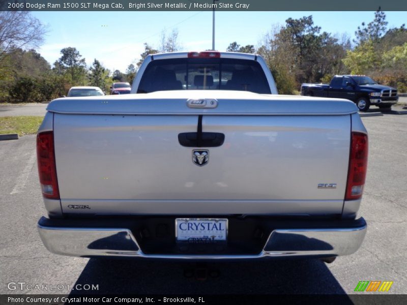 Bright Silver Metallic / Medium Slate Gray 2006 Dodge Ram 1500 SLT Mega Cab