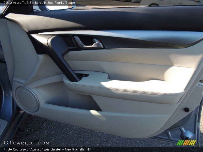 Borealis Blue Pearl / Taupe 2010 Acura TL 3.5