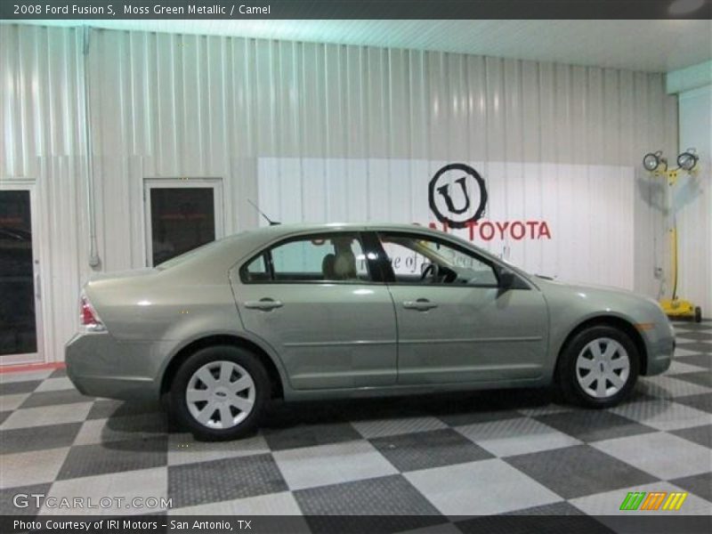 Moss Green Metallic / Camel 2008 Ford Fusion S