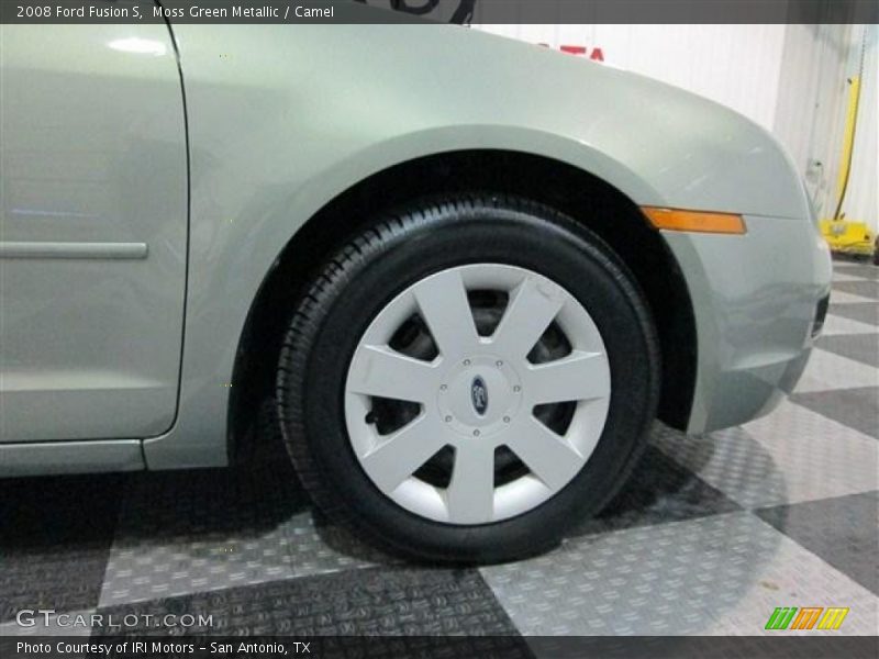 Moss Green Metallic / Camel 2008 Ford Fusion S