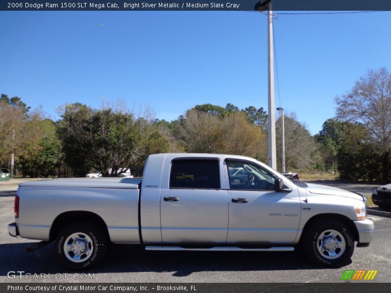 Bright Silver Metallic / Medium Slate Gray 2006 Dodge Ram 1500 SLT Mega Cab