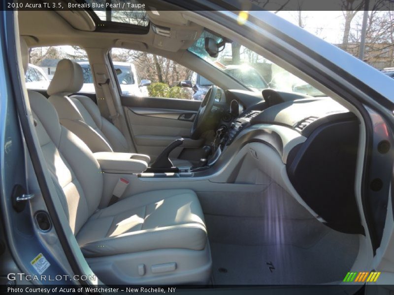 Borealis Blue Pearl / Taupe 2010 Acura TL 3.5