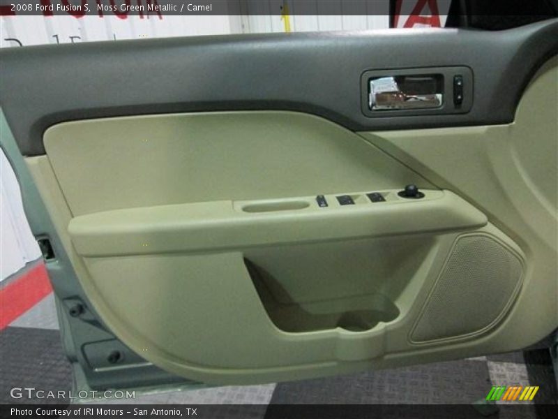 Moss Green Metallic / Camel 2008 Ford Fusion S