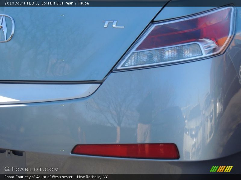 Borealis Blue Pearl / Taupe 2010 Acura TL 3.5