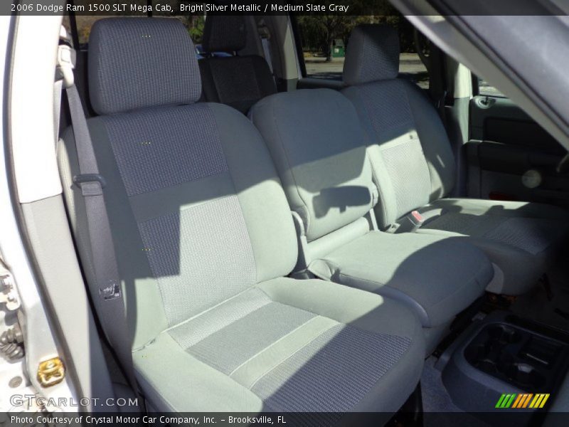 Bright Silver Metallic / Medium Slate Gray 2006 Dodge Ram 1500 SLT Mega Cab