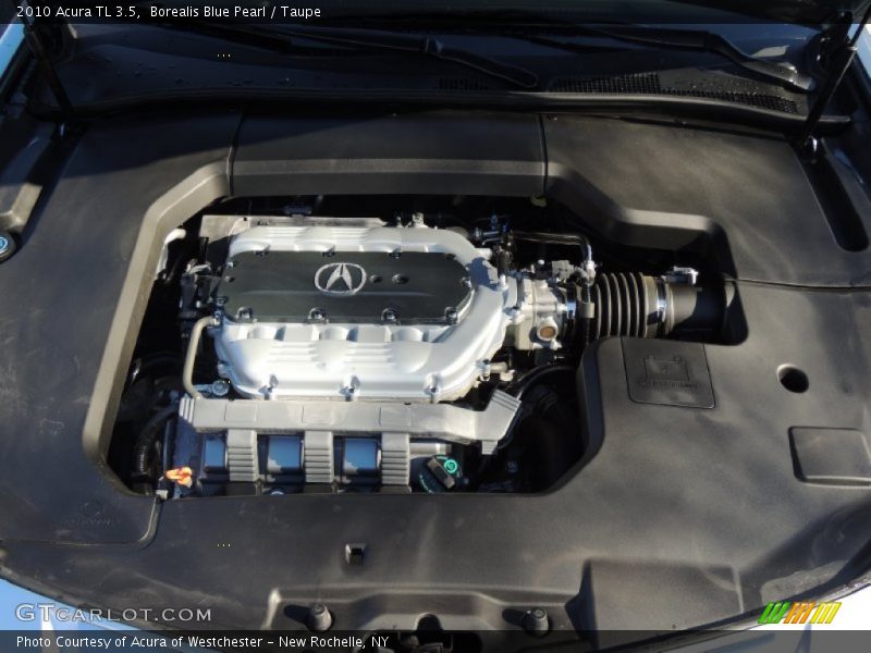 Borealis Blue Pearl / Taupe 2010 Acura TL 3.5