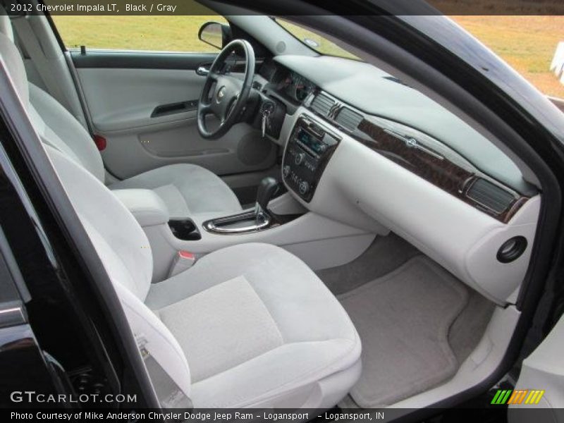 Black / Gray 2012 Chevrolet Impala LT