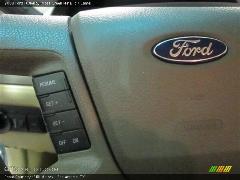 Moss Green Metallic / Camel 2008 Ford Fusion S