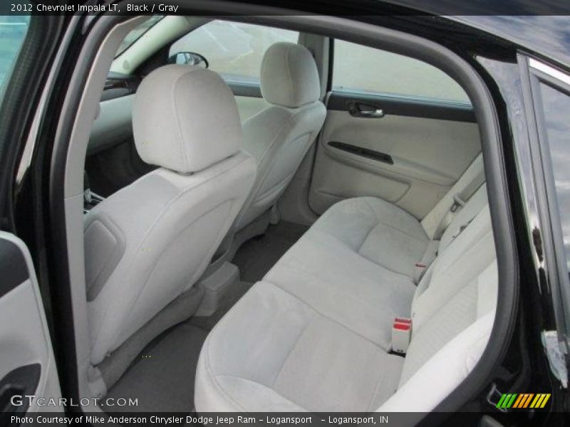 Black / Gray 2012 Chevrolet Impala LT