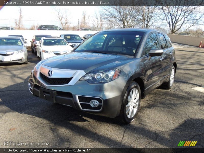 Polished Metal Metallic / Taupe 2010 Acura RDX SH-AWD Technology